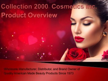 Collection 2000® Cosmetics Inc DECK english 1