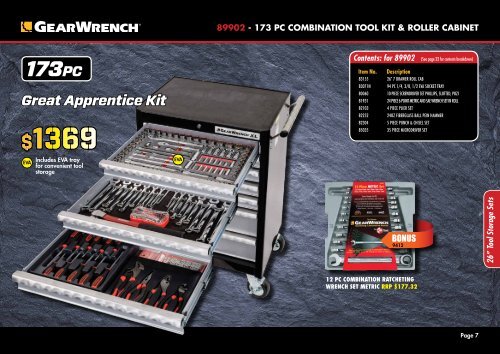 GearWrench Tool Kits 