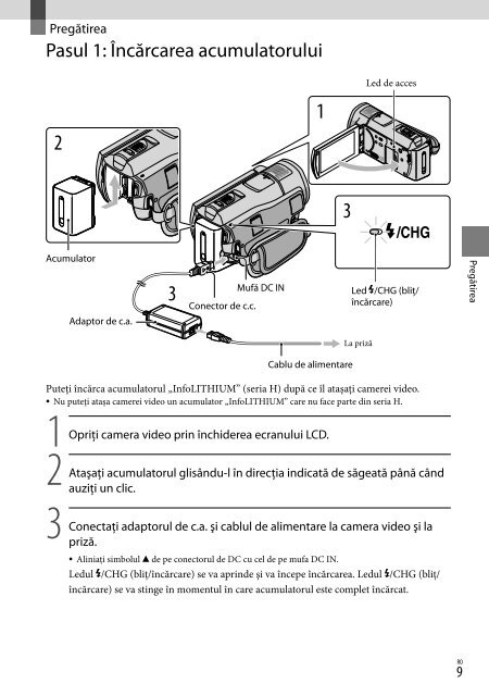 Sony HDR-CX505VE - HDR-CX505VE Istruzioni per l'uso Danese