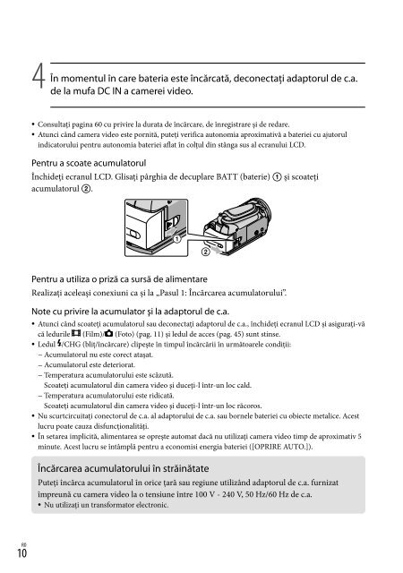 Sony HDR-CX505VE - HDR-CX505VE Istruzioni per l'uso Danese