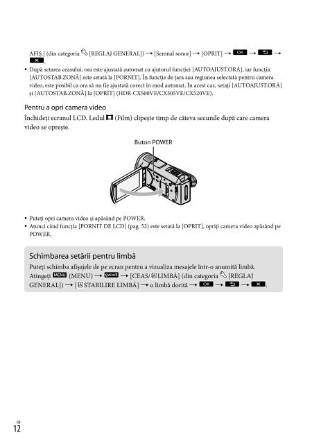 Sony HDR-CX505VE - HDR-CX505VE Istruzioni per l'uso Danese