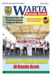 Warta Banda Aceh EDISI X 2016