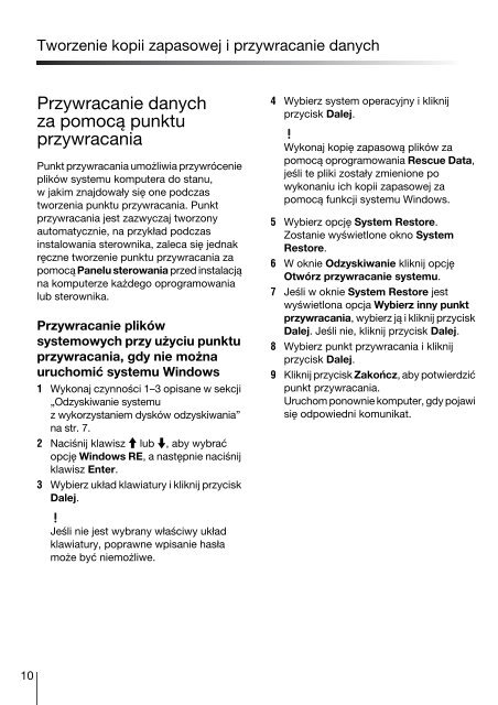 Sony VPCEB2L9E - VPCEB2L9E Guida alla risoluzione dei problemi Rumeno