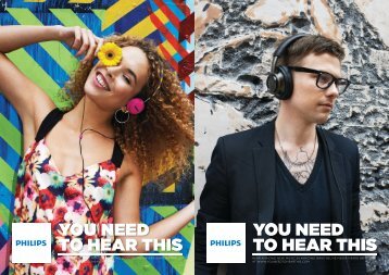 Philips Casque avec Micro - Brochure - ENG