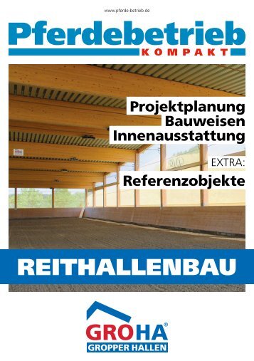 Pferdebetrieb Kompakt Reithallenbau