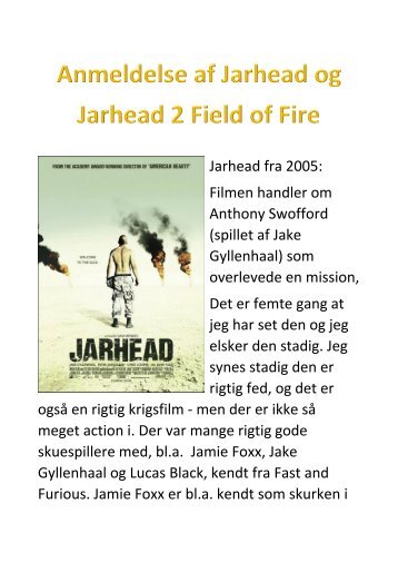 Anmeldelse af Jarhead