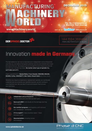 Machinery World - December 2016