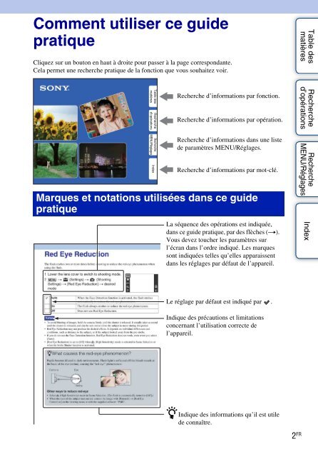 Sony DSC-T110 - DSC-T110 Istruzioni per l'uso Francese