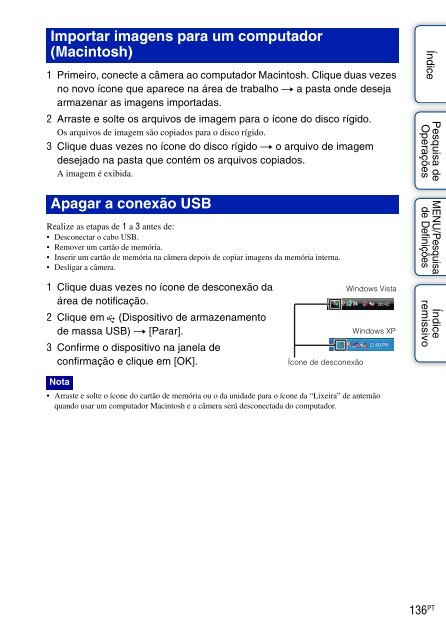 Sony DSC-T110 - DSC-T110 Istruzioni per l'uso Portoghese