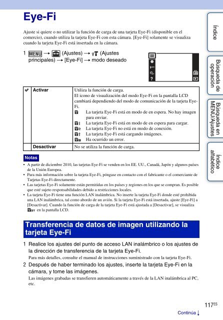 Sony DSC-T110 - DSC-T110 Istruzioni per l'uso Spagnolo