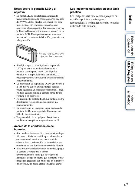 Sony DSC-T110 - DSC-T110 Istruzioni per l'uso Spagnolo