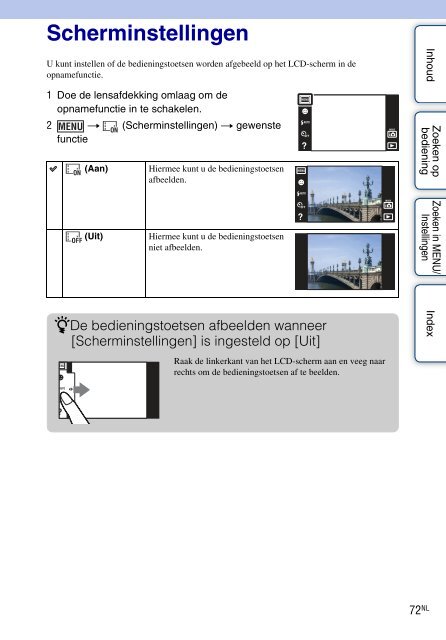 Sony DSC-T110 - DSC-T110 Istruzioni per l'uso Olandese