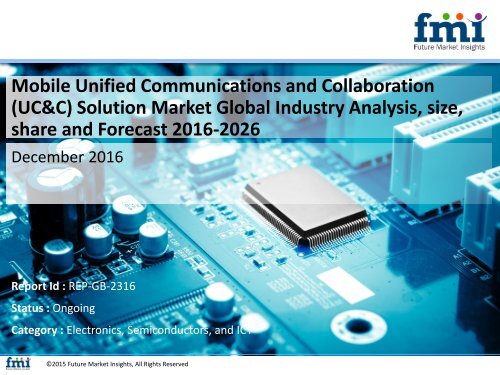 Mobile Unified Communications and Collaboration (UC&C) Solution Market 2026