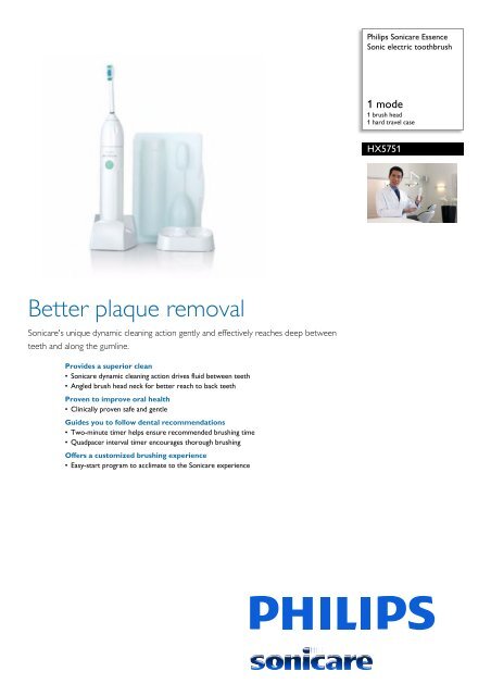 sonicare quadpacer
