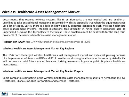 Wireless Healthcare Asset Management Market