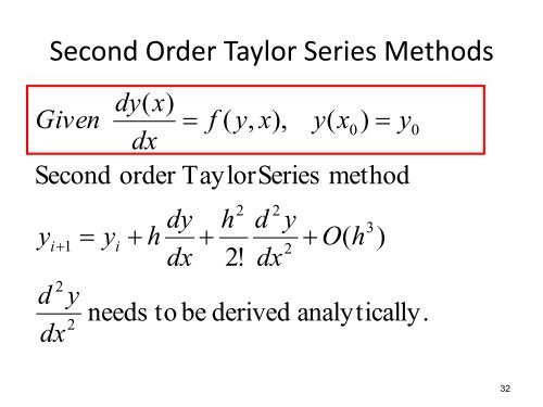 Taylor Series Expansion