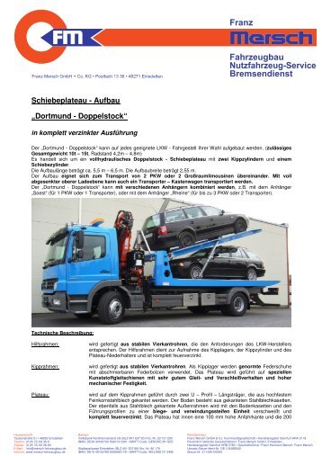 Doppelstock Produktinformation als PDF - Mersch Fahrzeugbau