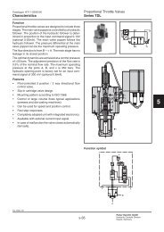 5-35 Proportional Throttle Valves Series TDL ... - kstci.com.tw