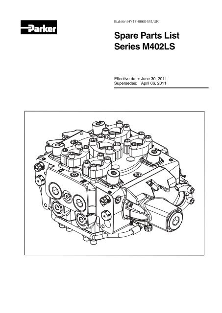 Spare Parts List Series K170LS - Parker Hannifin - Solutions for the ...