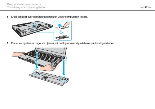 Sony VPCS11X9R - VPCS11X9R Istruzioni per l'uso Danese