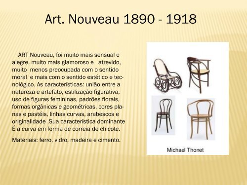 Art. Nouveau 1890 - 1918