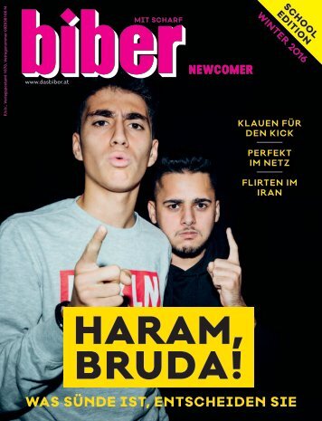 BIBER NEWCOMER Dezember 2016