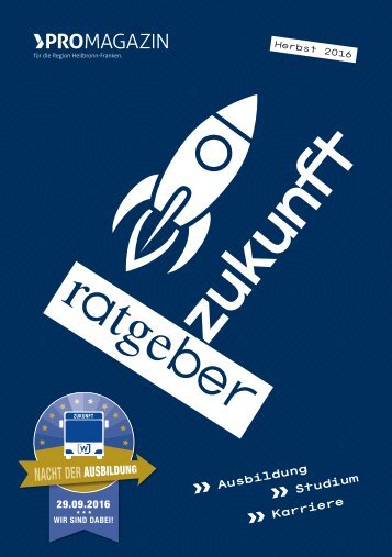 Ratgeber Zukunft Herbst 2016
