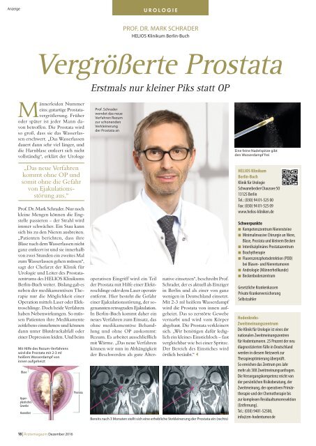 Berliner Ärztemagazin Ausgabe Dezember 2016