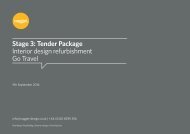 Go Travel | Tender Package |  Stage 3