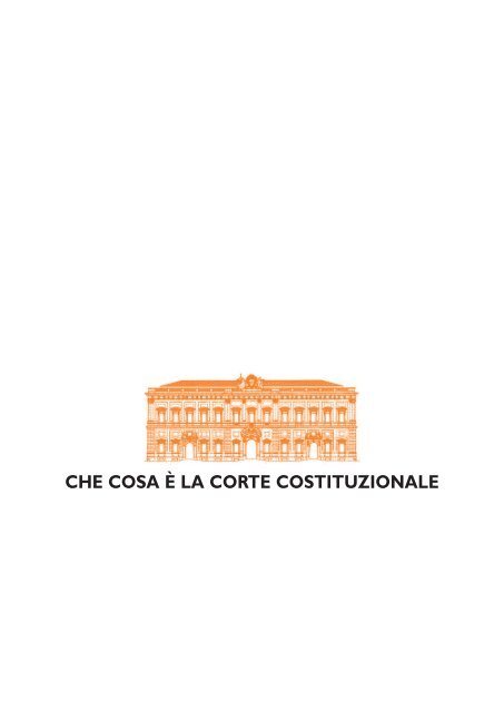 Che cosa è la Corte costituzionale