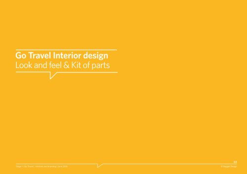 Go Travel | Branding and Interiors | Stage 1