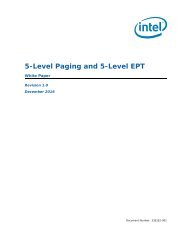 5-Level Paging and 5-Level EPT