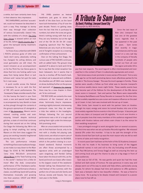 Issue 15 / September 2011