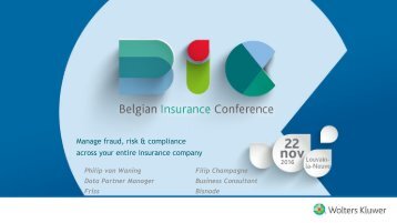Manage fraud risk & compliance across your entire insurance company
