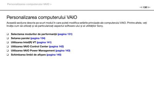 Sony VPCZ11Z9R - VPCZ11Z9R Istruzioni per l'uso Rumeno