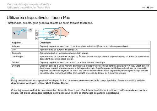 Sony VPCZ11Z9R - VPCZ11Z9R Istruzioni per l'uso Rumeno