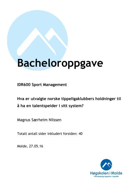 Dårlig bacheloroppgave