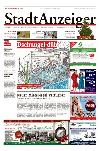 StadtAnzeiger Dülmen KW 49