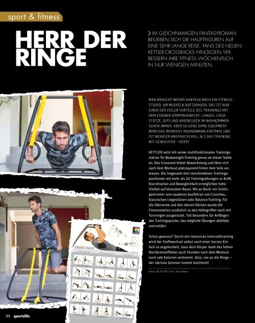 sportslife Dezember / Januar 2016