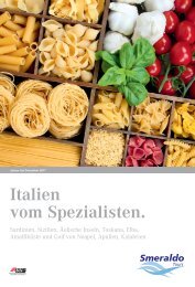 Italien vom Spezialisten. Preisliste 2017