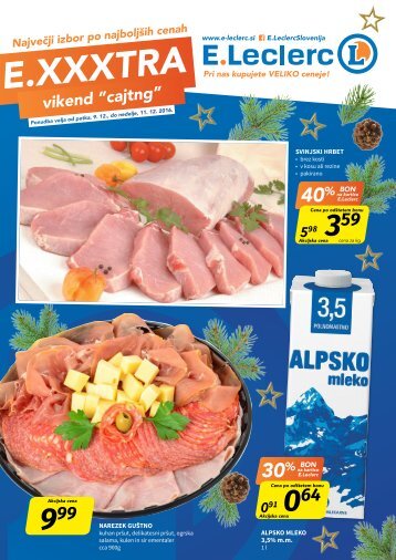 E.xxxtra vikend cajtng 9.12 do 11. 12.