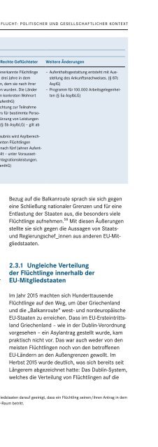 Entwicklung der Menschenrechtssituation in Deutschland Januar 2015 – Juni 2016
