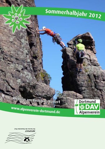 halbjahr 2012 - Deutscher Alpenverein - Sektion Dortmund eV