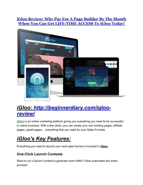 iGloo Review-$9700 Bonus & 80% Discount