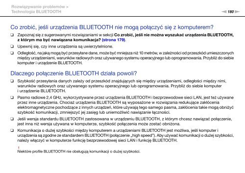 Sony VPCSA3M9E - VPCSA3M9E Istruzioni per l'uso Polacco