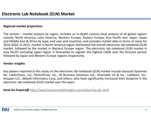 Electronic Lab Notebook (ELN) Market