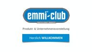 Der Emmi-Club - Produkte und Unternehmen