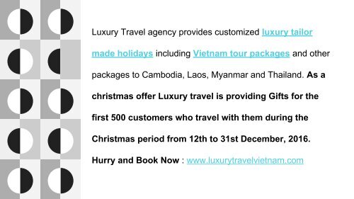 Luxury Tailor Made Holidays | Vietnam Tour Packages