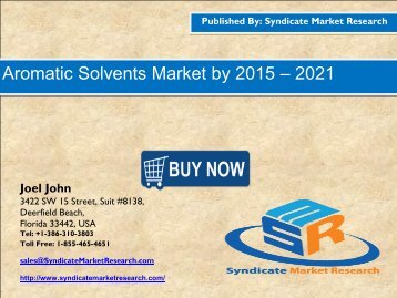 Aromatic Solvents Market