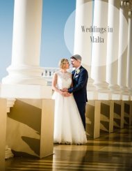 Master Brochure - MA - Weddings in Malta